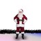 Velveteen Santa Suit with Plush Trim, Vinyl Boot Tops, Gloves, and Matching Belt Set